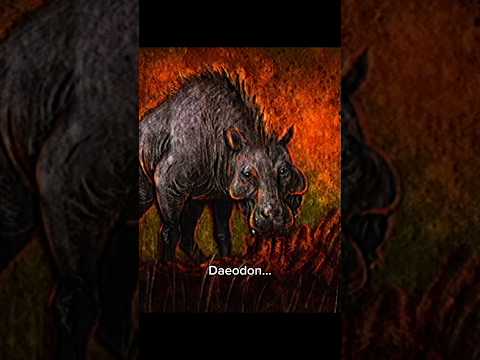 Animals that should NEVER be brought back from extinction #prehistoric #extinct #smilodon #daeodon