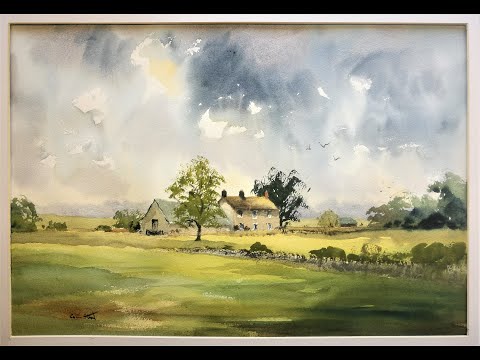 Thumbnail of Farm House, Silsden,the Dales. Watercolour demonstration. Thumbnail of Farm House, Silsden,the Dales. Watercolour demonstration.