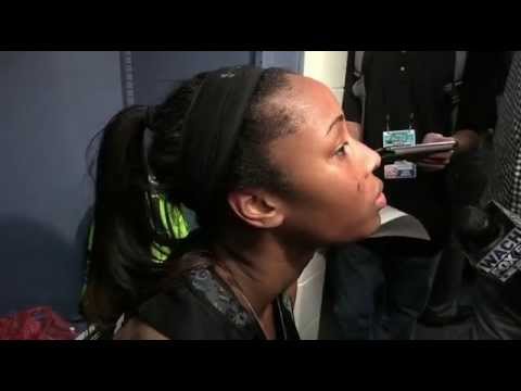 Alaina Coates after Final Four loss to Notre Dame