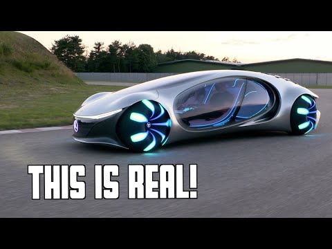 Futuristic Mercedes Drives Sideways | AVTR