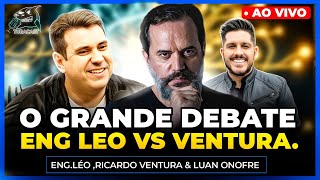 🚨GRANDE DEBATE! RICARDO VENTURA vs ENGENHEIRO LEO! | Tubacast (755)