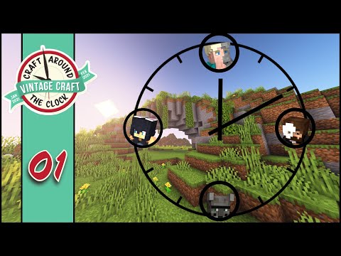 Minecraft: Vintagecraft, Craft Around the Clock! Season 2 Episode 1 - 0 Crafts