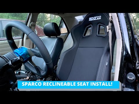 IS300 Sparco R100 Bucket Seat Install!