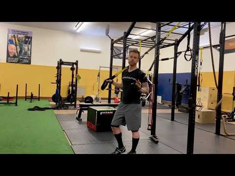 SPINAL Decompression using TRX (back mobility) that might help you sleep better!