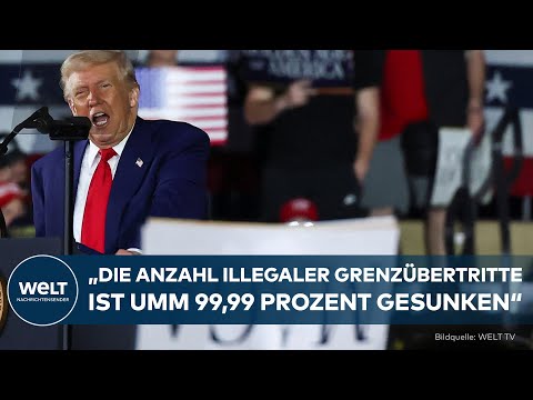 DONALD TRUMP FEIERT SICH SELBST: Magere MAGA-Bilanz - Historisch schlechte Umfragewerte