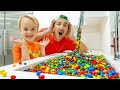Funny Kids Adventures With Magic Faucet