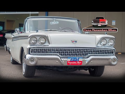 Galaxie Skyliner Power Hardtop 429 V8 3 speed automatic 1959 Ford Classic Cars Colorado