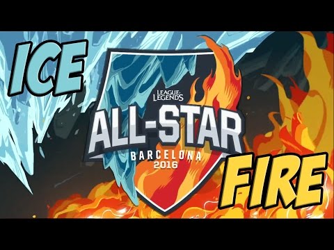 ICE vs FIRE Assassins Mode Highlights   LoL All Star 2016 Barcelona