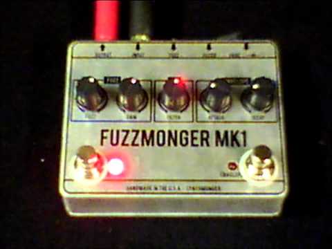 Fuzzmonger MK1 Fuzz Pedal Video Demo 2