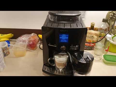 Ekspres do kawy ciśnieniowy Krups ea82 z dzbankiem do mleka dla olx