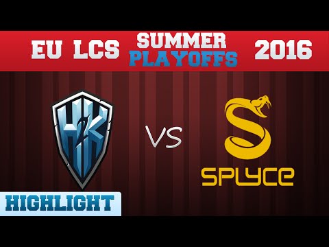 H2K vs SPY | Game 1 | Highlights | EU LCS 2016 Summer Semifinals | Plorex TV