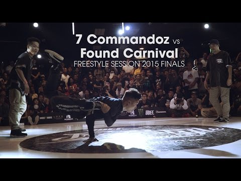 7 Commandoz vs Found Carnival [final] // .stance // Freestyle Session 2015 x UDEF