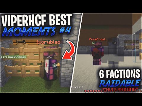 MAKING 6 FACTIONS RAIDABLE ON SOTW (REAL INVIS RAIDING) - ViperHCF Best Moments #4