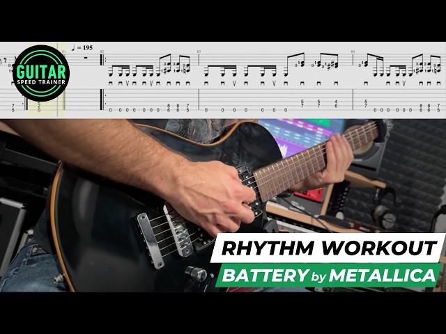 Vídeo relacionado con Guitar play-along volume 195 - metallica: 1983-1988 - recueil + enregistrement(s) en ligne
