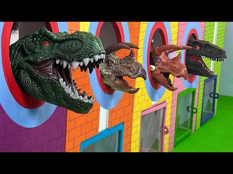 Aprendizaje y Diversión Infantil con Dinosaurios, Bolas de Colores y Huevos | Juguete Sorpresa