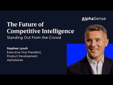 The Future of Competitive Intelligence — Standing Out From the Crowd