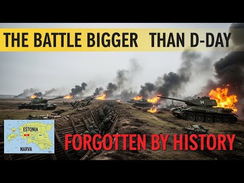 Battle of Narva 1944: 200,000 Died in 6 Months - More Than D-Day But Nobody Remembers !