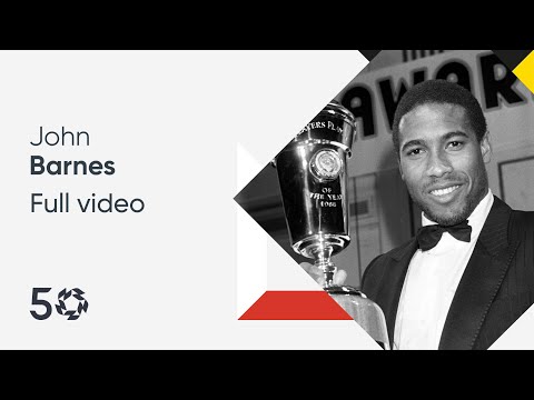 🏆🔴 Liverpool's John Barnes 1987/88 PFA Player of the Year