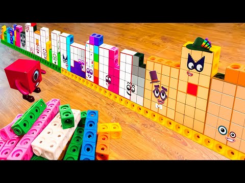 DIY Numberblocks Mathlink Cube 1 to 22 ★ Numberblocks Cube ASMR ★ #ASMR #numberblocks