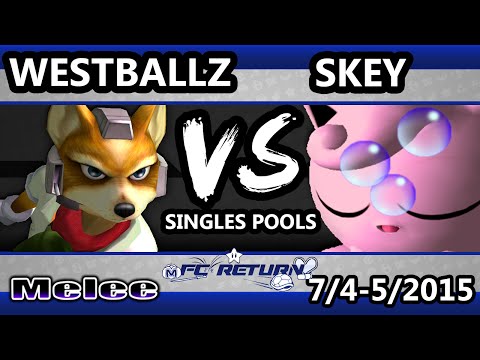 FC Return - Tempo | Westballz (Fox) Vs. Skey (Jigglypuff) SSBM Pools - Smash Melee