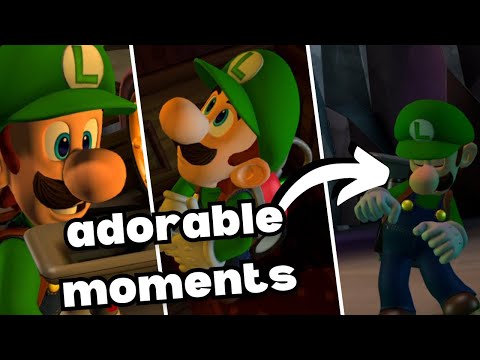 Luigi’s Adorable Moments in Luigi’s Mansion 2 HD | PART 1