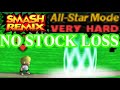 Smash Remix All Star Mode Gameplay With Lucas VERY HARD No Stock Loss