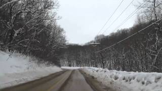 preview picture of video 'Road from Galena to Savanna NW IL'