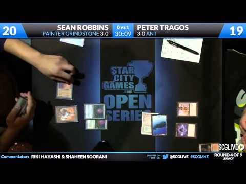 SCGMKE - Legacy - Round 4 - Sean Robbins vs Peter Tragos