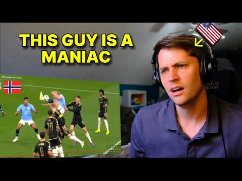 American reacts to Erling Haaland
