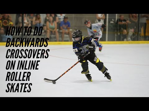 How to do BACKWARDS Crossovers on Inline Roller Skates