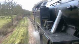 preview picture of video 'Bluebell Railway - A Journey with No' 42085 on 27-03-2010'