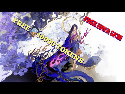 FREE UP TO 10000 TOKENS, HAYA & HOU Yi EPIC SKINS | HONOR OF KINGS