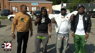 Three Flint rappers give away pizza, water to Fifth Ward residents