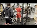 Day 54 (Training) - Breaking the Tom Platz Squat Record - (500lbs x 23reps)