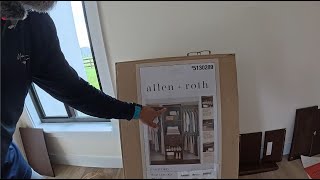 Allen & Roth Hartsford Closet assembly with tips with a mini review