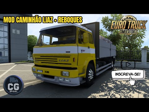 Download Caminhão - Liaz 110/300 +Reboques Ets2 1.40 Apresentado Mod de Forma Diferente Tmj