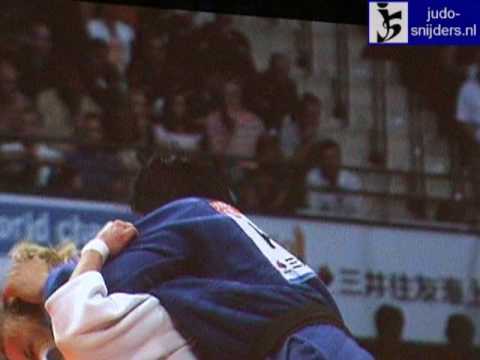 Judo 2009 Rotterdam: Kong (KOR) - Malzahn (GER) [-63kg].