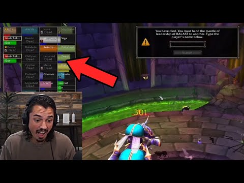 FULL RAID WIPE in NAXX on HARDCORE WoW