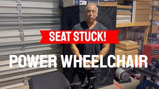 Has your power wheelchair ever been stuck in the Tilt or recline position?