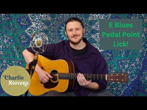 E Blues Pedal Point Lick!