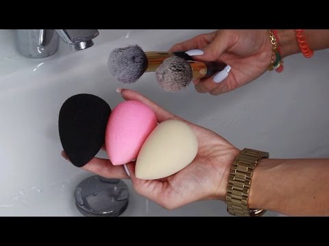 Beautyblender & Pinsel Reinigungs Routine | BELLA Video