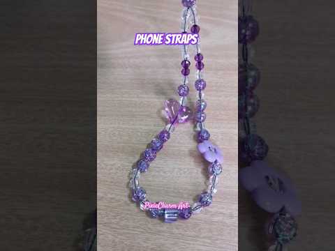 Phone Straps making #phonestrap #keychain #beads