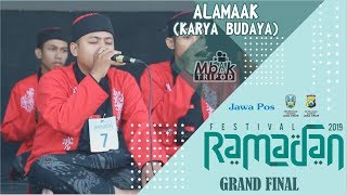 Download lagu ALAMAAK / KARYA BUDAYA (TERBAIK 1) || GRAND FINAL FesBan Jawa Pos 2019 mp3 Download lagu ALAMAAK / KARYA BUDAYA (TERBAIK 1) || GRAND FINAL FesBan Jawa Pos 2019 mp3
