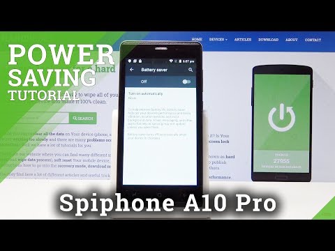 How to Extend Battery Life in Spihone A10 Pro - Power Saving Mode