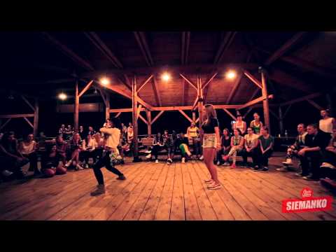 Top 16 Dancehall 1vs1 Emilia Paszko vs Justyna Snobka SIEMANKO DANCEHALL CAMP CONTEST 2014