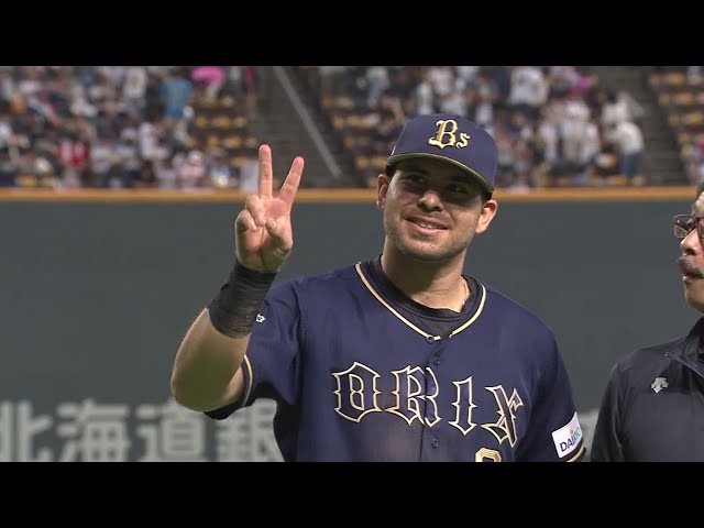 バファローズ・ロメロ選手ヒーローインタビュー 2018/7/29 F-Bs　
