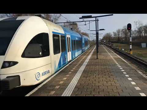 Treinen op Station Mariënberg