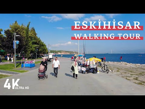 4K Gebze Eskihisar Yürüyüş Turu  Eskihisar Walking Tour  September 2022