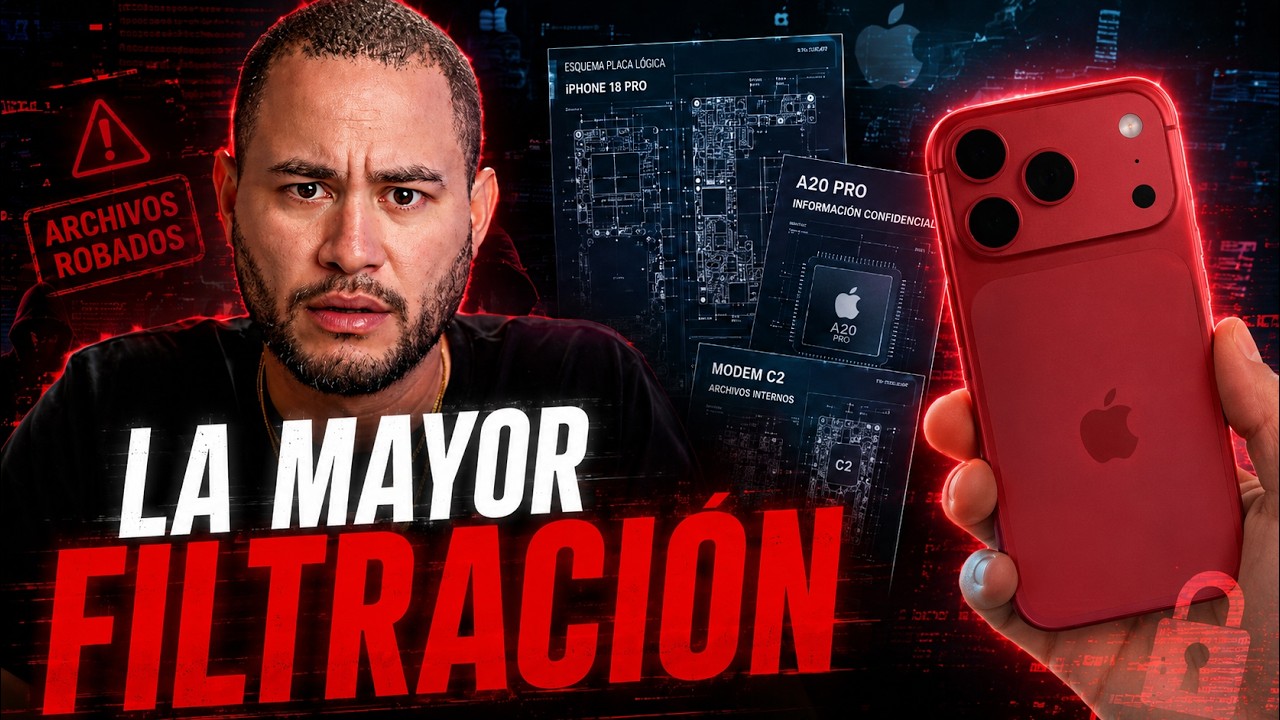 La Filtración Más Peligrosa de Apple iPhone 18 Pro