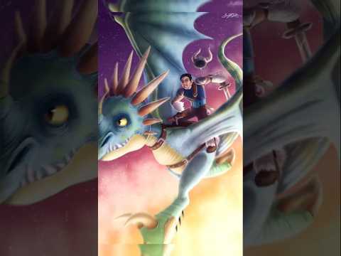 [SPEEDPAINT] Deadly Nadder Rider (Birthday Gift for my Nephew)